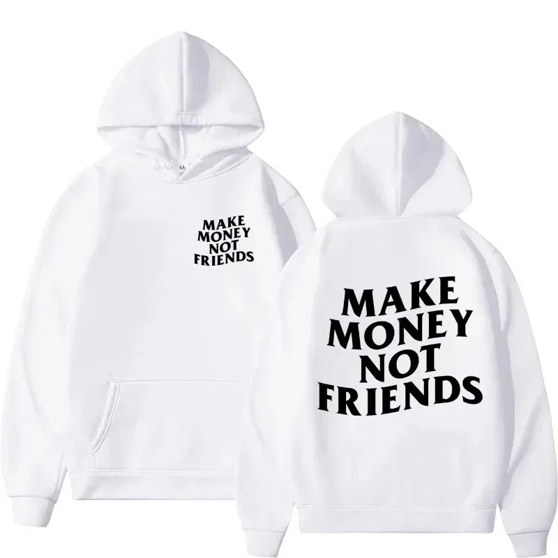 Funny Need Money Letter Print Hoodie