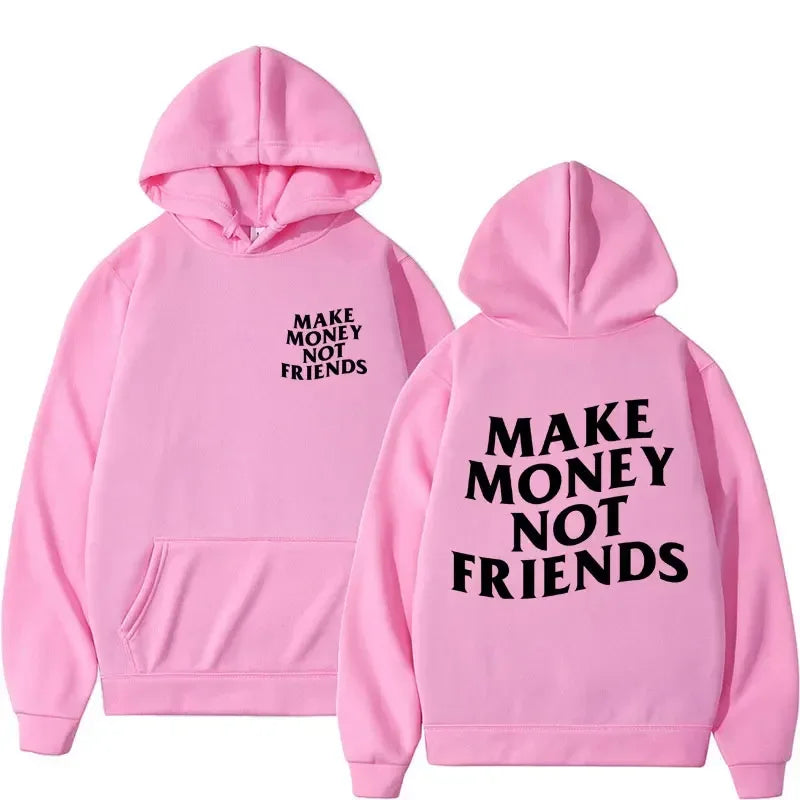 Funny Need Money Letter Print Hoodie