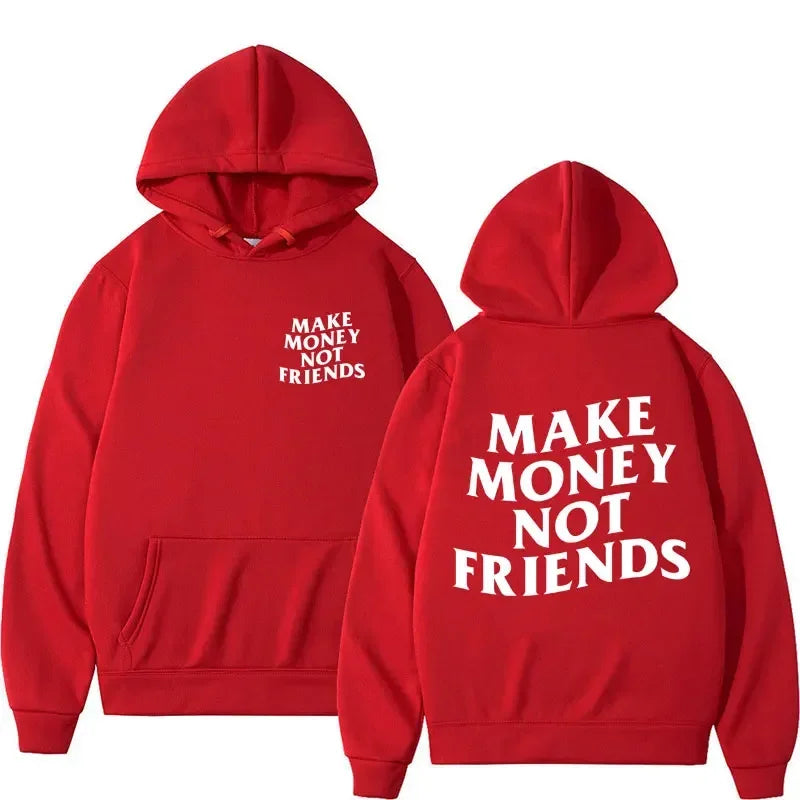 Funny Need Money Letter Print Hoodie