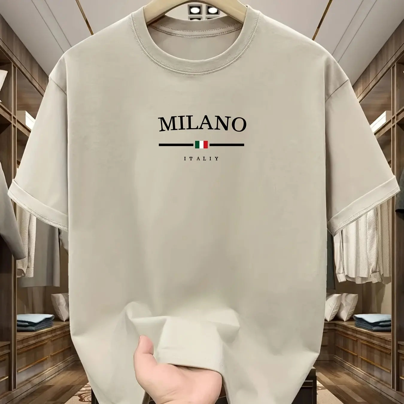 Milan Classic Cotton Tee